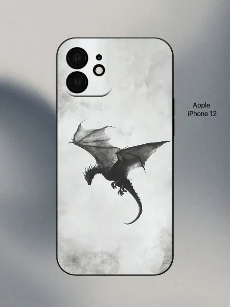 PANCASE Чехол на iPhone 12 с драконом