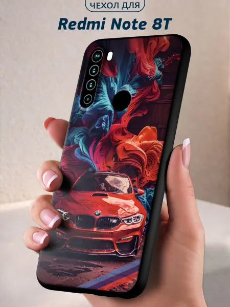 Infinity pick Чехол на Redmi Note 8T с принтом БМВ