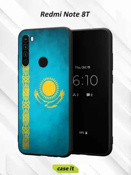 Case it Чехол на Redmi Note 8Tс принтом Флаг