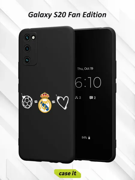 Case it Чехол на Samsung S20 FEс принтом ФК FCB
