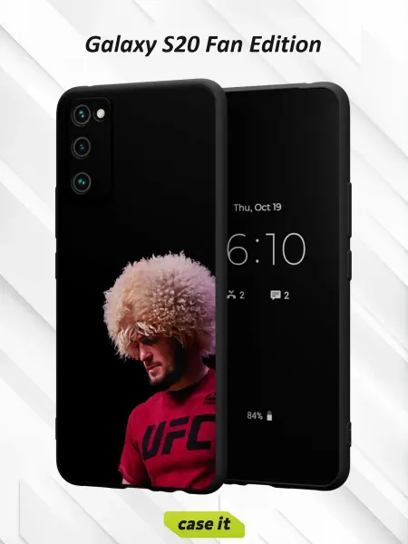 Case it Чехол на Samsung S20 FEс принтом Хабиб Нурмагомедов