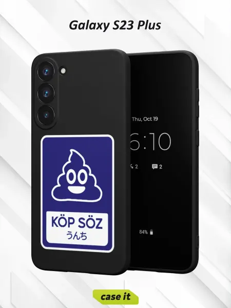 Case it Чехол на Samsung S23 Plusс принтом Qazaq Republic
