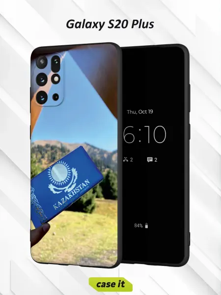 Case it Чехол на Samsung S20+с принтом Шоколад