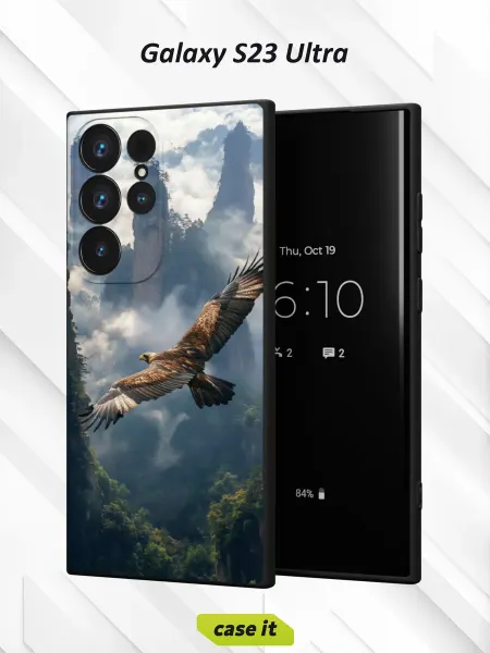 Case it Чехол на Samsung S23 Ultra с принтом Орел