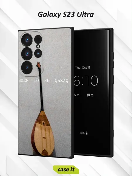 Case it Чехол на Samsung S23 Ultraс принтом Домра