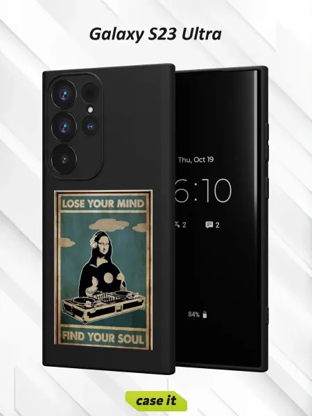 Case it Чехол на Samsung S23 Ultraс принтом Мона Лиза