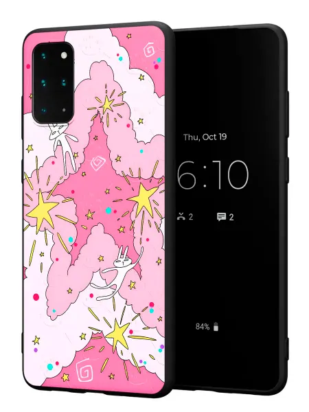 FACTORIA Чехол на Samsung S20+ с принтом звезды Y2K