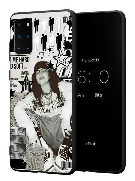 FACTORIA Чехол на Samsung S20+ с принтом Билли Айлиш