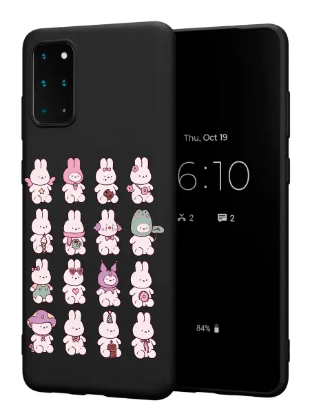 FACTORIA Чехол на Samsung S20+ с принтом Зайчики