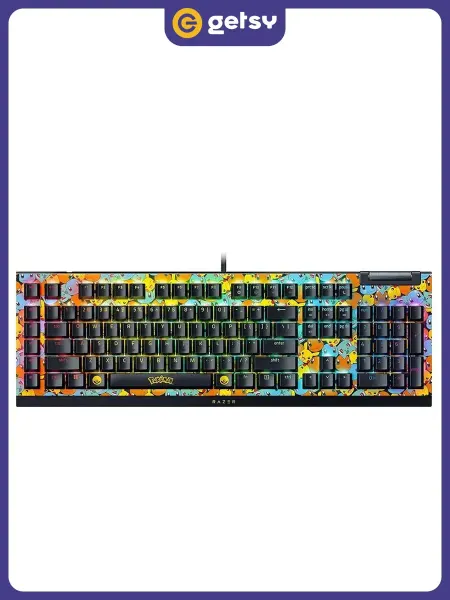 Razer Клавиатура BlackWidow V4 X (Green Switch) Pokemon Kanto