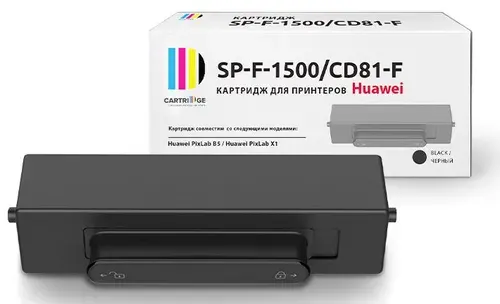 Тонер картридж F-1500/CD81-F 1,5k черный для Huawei, SolutionPrint