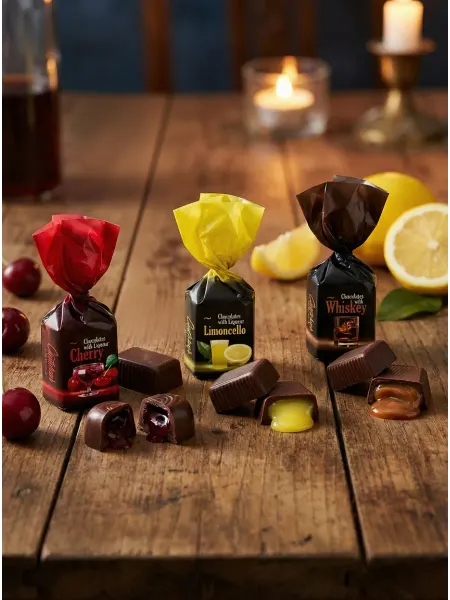 Шоколадный кутюрье Набор конфет "Liqueur line" 200 г