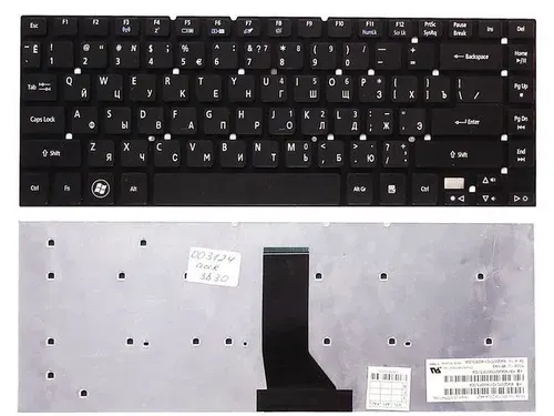 Клавиатура Acer Aspire 3830 4830 V3-471 E1-472G ES1-431 ES1-511 ES1-522 (черная)