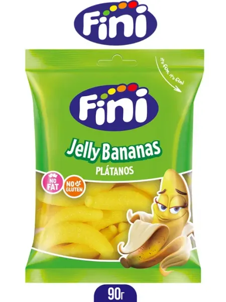 FINI Мармелад бананы Jelly Bananas, 90 г