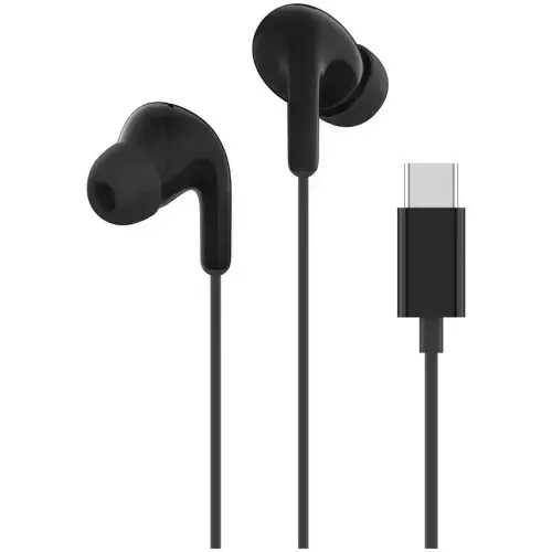Xiaomi Type-C Earphones USB Type-C Проводные наушники, с микрофоном, черные