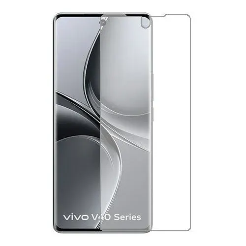 Vivo V40 Pro защитный экран Гидрогель Прозрачный (Силикон)