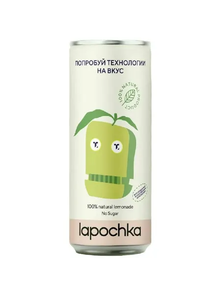 Lapochka Лимонад Дыня+Клубника+Лимон 0,33л