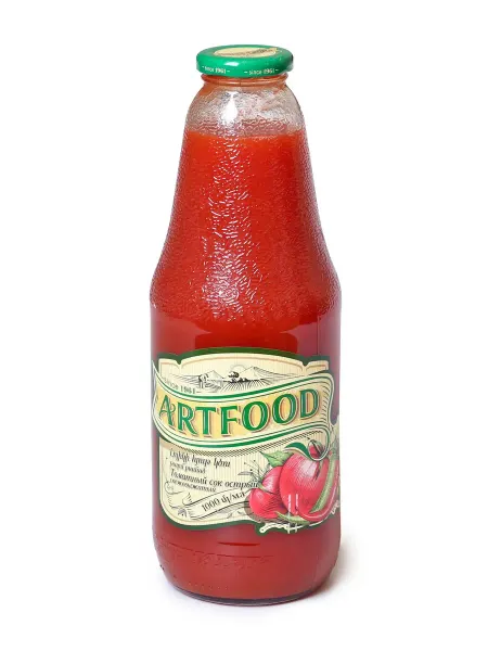 ARTFOOD Томатный сок ОСТРЫЙ (свежевыжатый) 1000 мл
