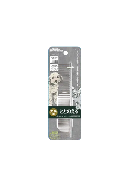 Japan Premium Pet Металлический гребень для кошек и собак размер S