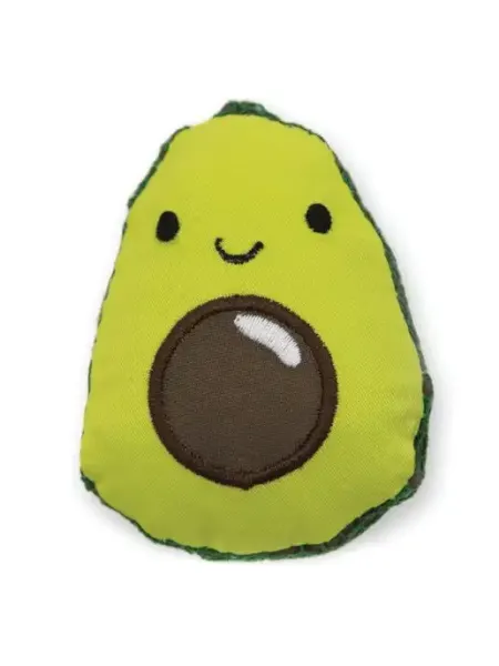 Petstages Игрушка для кошек Dental "Авокадо" с кошачьей мятой, 8 см