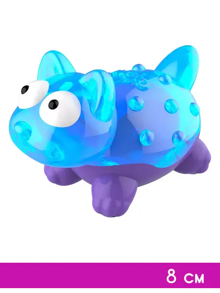 Gigwi Игрушка для собак Лиса с пищалкой 8 см