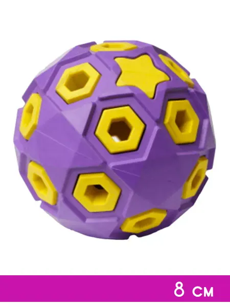 HomePet Игрушка для собак Звездное небо мяч 8 см