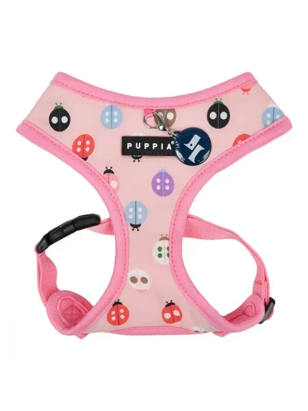 PUPPIA Шлейка для собак "Lady Beetle-A", розовая