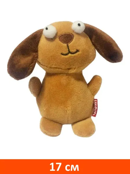 Gigwi Игрушка Plush Friendz собака для собак с пищалкой