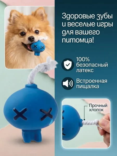 Japan Premium Pet Игрушка для чистки зубов собак