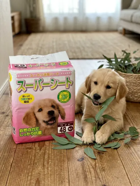 Japan Premium Pet Пеленки многоразовые для собак с эвкалиптом 96 шт
