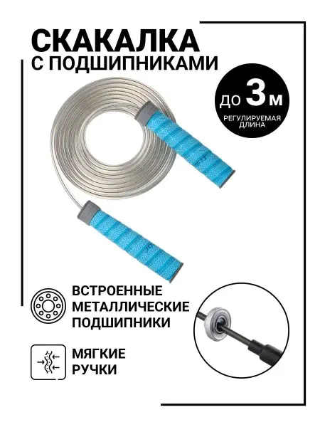 JOINFIT Скакалка скоростная на подшипниках