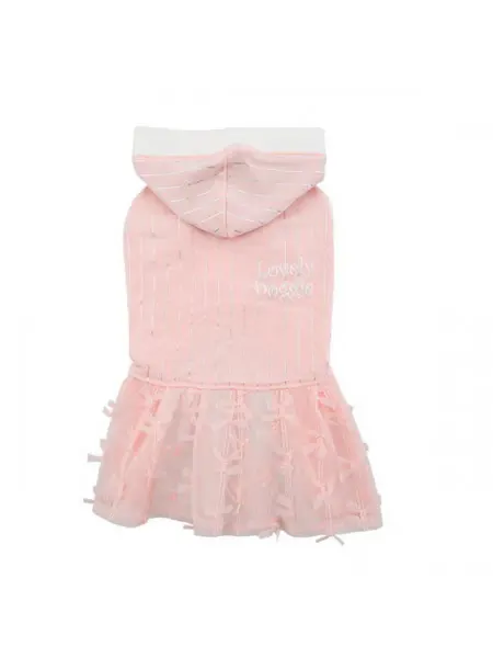 PINKAHOLIC Толстовка для собак с юбкой "Vida", синяя