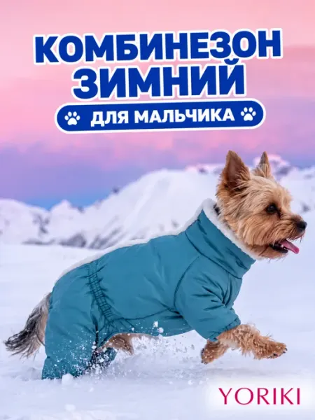 Yoriki Зимний комбинезон для собак мелких пород