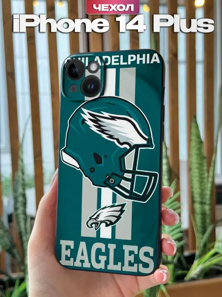 PBl store Чехол на Apple iPhone 14 Plus Регби Eagles