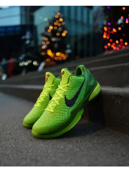 Nike Kobe 6 Protro "Grinch" Баскетбольные кроссовки