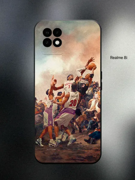ANP Case Чехол на Realme 8i баскетбол