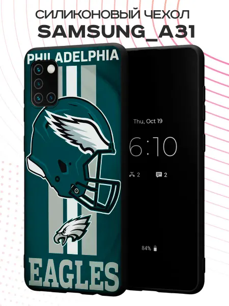 PBl store Чехол на Samsung A31 Регби Eagles