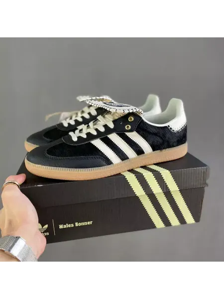 Кеды Adidas Samba OG x Wales Bonner молодежные повседневные