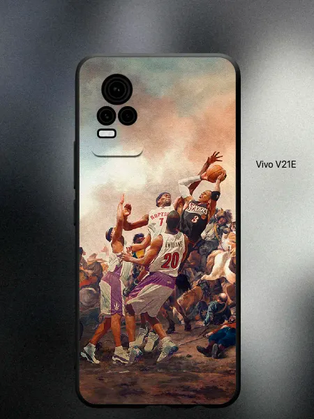ANP Case Чехол на Vivo V21E баскетбол