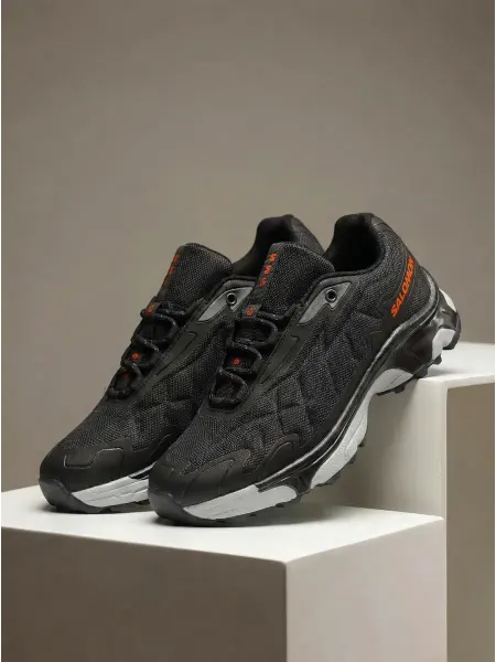 Fashion&Feet Кроссовки Salomon XT-6 чёрные трейлраннинг спортивные