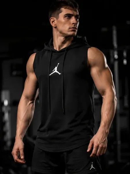 GIGANTEGYM майка спортивная с капюшоном