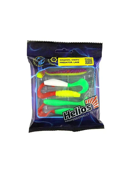 Helios Силиконовые приманки мягкие для рыбалки виброхвосты