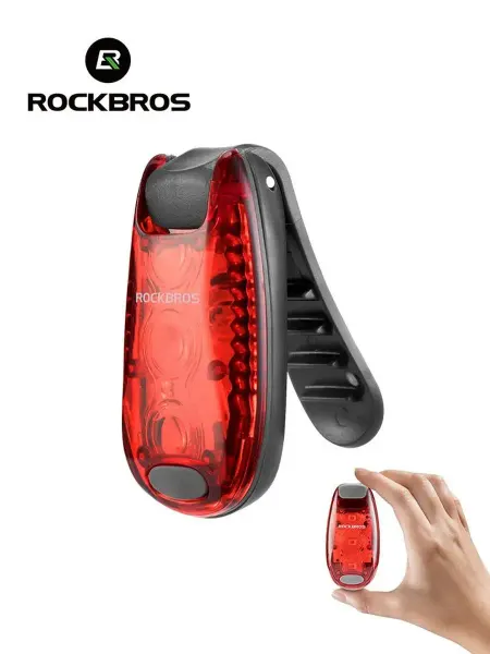Rockbros Велофонарь задний MINI на клипсе