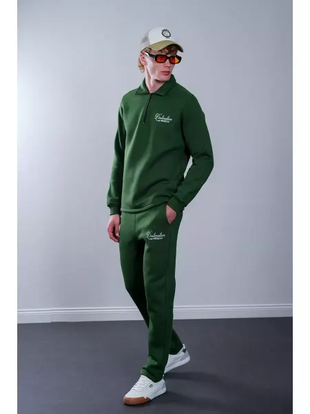 BRS MEN SHOP Спортивный костюм с начесом теплый на флисе
