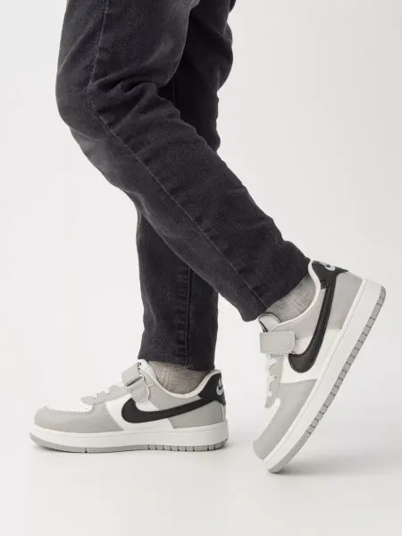 StepUpShoes Кроссовки подростковые на липучке Air Force