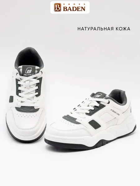 BADEN Кроссовки из натуральной кожи дышащие