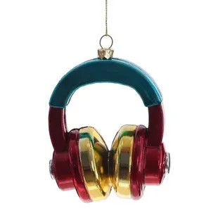 Елочная игрушка Наушники, 9х5х11,5 см KSM-808978
