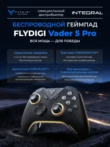 Flydigi Vader 5 Pro, беспроводной геймпад для ПК, джойстик для пк, Android, iOS, Nintendo Switch,Геймпад, геймпад для пк,