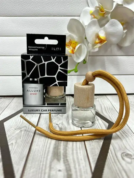 Автопарфюм Allure Homme Sport Ароматизатор для автомобиля. Автопарфюм.Пахучка в машину