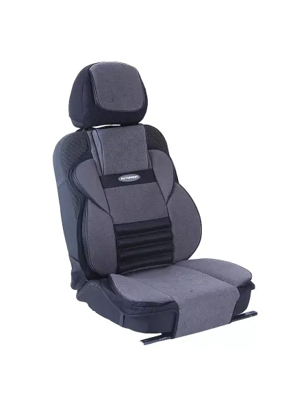 AUTOPROFI Накидка на сиденье BLACK DARK GREY ортопедическая